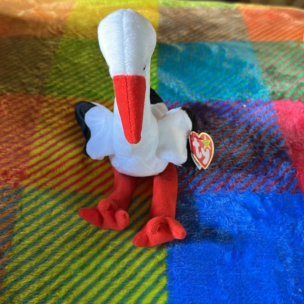 Ty Stilts the Stork Beanie Baby
